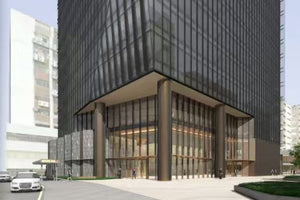 A & A Works For Curtain Wall Proposed Office Complex